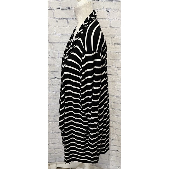 Lane Bryant black-and-white striped cardigan Size 18/20 - Picture 3 of 7